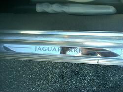 Scratch Removal on Metal Sill Plate - Jaguar XKR-door-sill-drivers-side.jpg