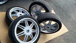 SF Bay Area Wheels 18x7.5 5x108 Excellent Condition Jag Center Caps 0-20160422_183906_resized.jpg