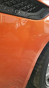 2014-2017 Jaguar F-Type OEM Front Right Passenger Fender Panel Firesand Orange - 9-27016586_254022258468436_915029083_o.jpg