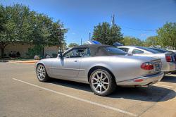 Clean Title - 03 XKR Cabrio-parked-leander-town-square.jpg