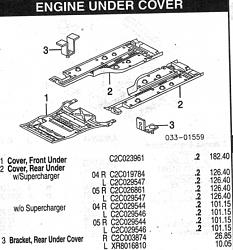 XJ8 (X350) under vehicle Air deflector-engine-under-cover.jpg