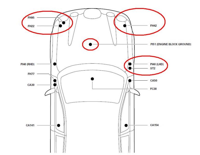 03 STR Ground Locations - Straightforward Question - Jaguar Forums