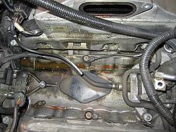 Supercharger removal/coolant leak repair-engine-valley-before.jpg