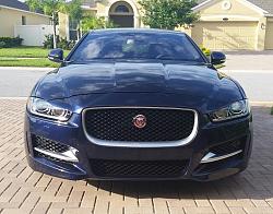 The long wait is over, Picked up my XE R - sport, 35t, Dark Sapphire-20160611_082940-1.jpg