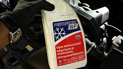 09 XF - Antifreeze Flush Pentosin NF vs SF-photo_1419800677536.jpg