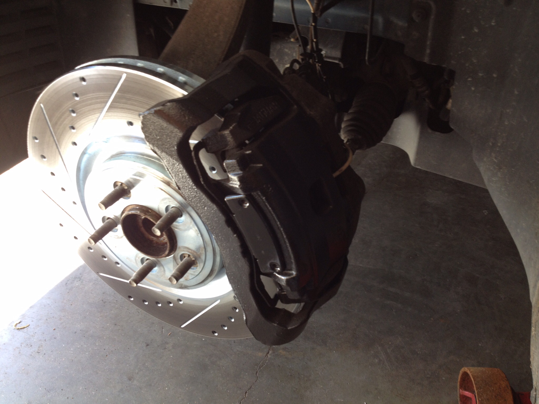 jaguar xf brake discs