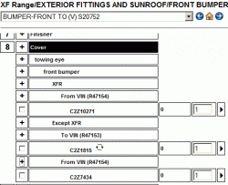 Tow Hook Cover in Front Right Bumper-xfr-towing-eye.gif