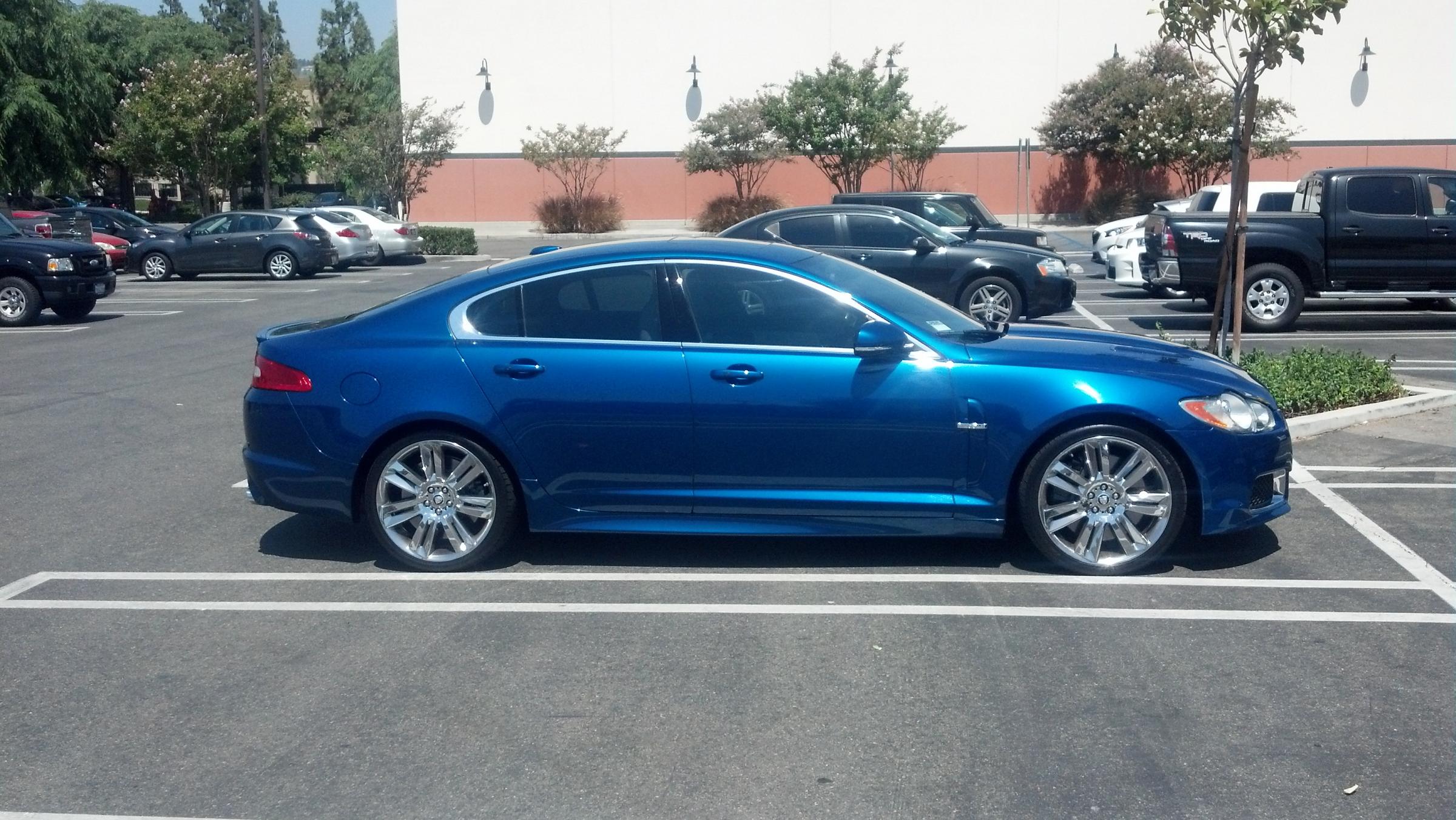 Jaguar Xfr Blue