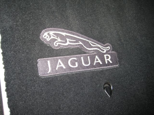 Picture of XFR floor mat in flint with ivory - Jaguar Forums - Jaguar