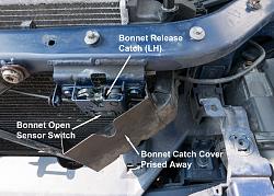 Jaguar xj bonnet deals switch