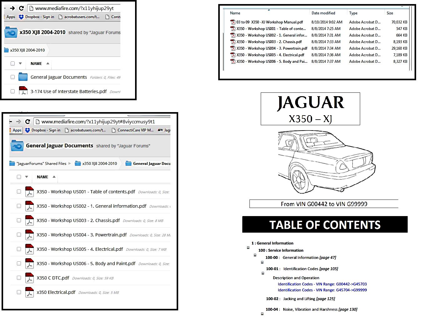 Jaguar Xj Service Manual