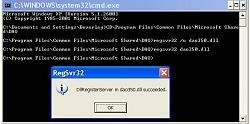 Vista 32 bit &quot;JTIS DAO files in use&quot; issues fix-dao-re-register-dao350-dll.jpg