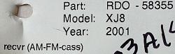 2001 XJ8 stock CD radio...-odd-2001-radio-cd-tape-4.jpg