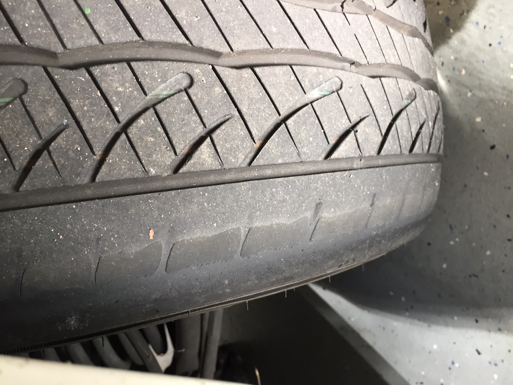 Unusual front inner tire wear -  Forums