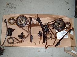 Jaguar XJ8 Secondary Tensioners-old-guides_chains_sprokets_tensioners.jpg