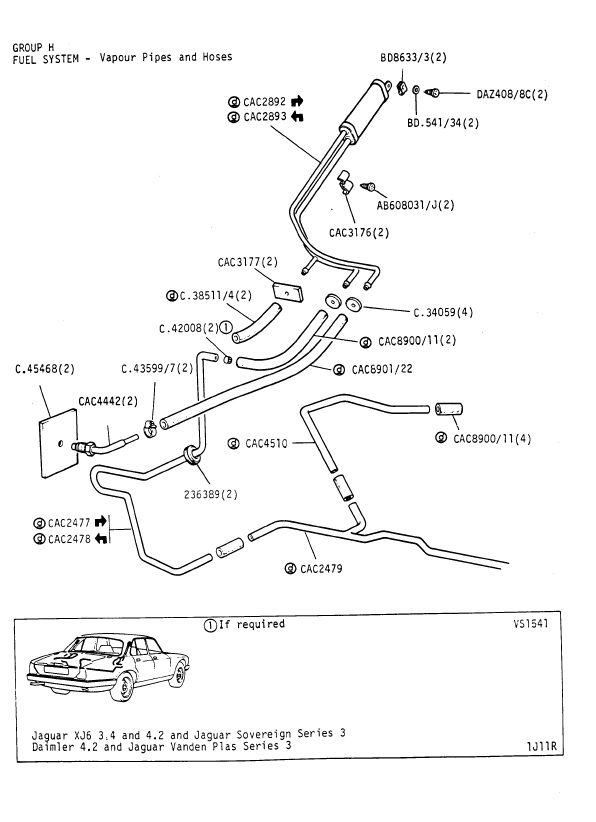 1985 Jaguar Fuel Line Diagram (XJ6 Series 3) Jaguar Forums Jaguar Enthusiasts Forum