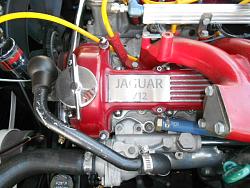 Engine bay pics.-jag-strut-brace-mom-ridin-shot-gun-v12-exhuast-mani-004.jpg