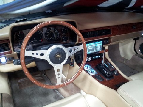 jaguar xjs wood steering wheel