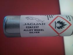 Alloy wheel Silver Touch Up paint arrived today-wheel1.jpeg