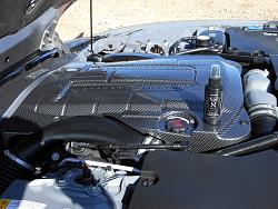 Silver Carbon Fiber Engine Cover 4.2L XKR-jaguar-parts-hydrographic-printing-004.jpg