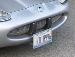 Bloody Front License Plate-jag-plate.jpg