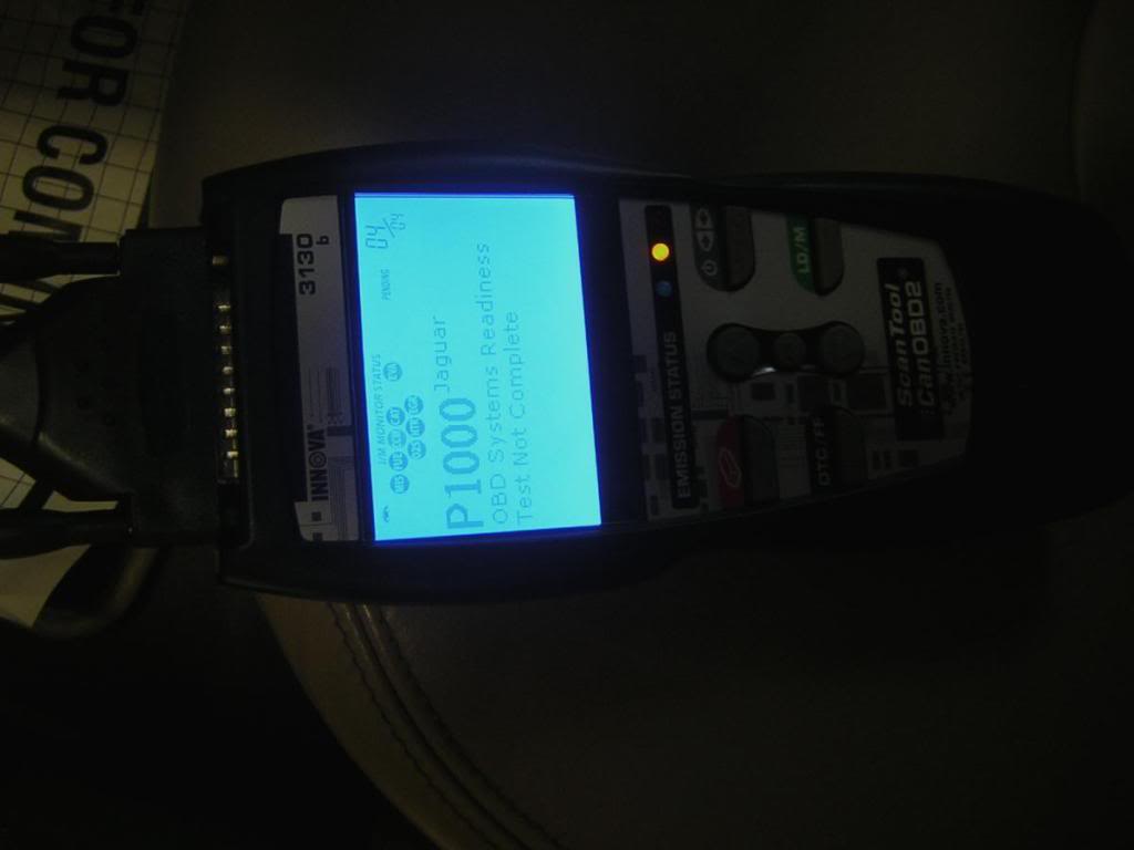 Obd code p1000 ford