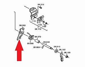 Rain Water Leak - RESOLVED-parking-pawl.jpg