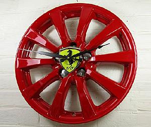 What should I do with damaged wheels?-refurbished-alloy-wheel-ferrari-wall-clock.jpg