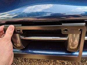 A drill-free, reversible front license plate holder that costs less than -xcywoea.png