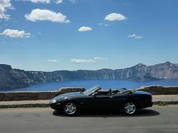 Where did you drive in your XK8/R today?-car-crater-lake.jpg