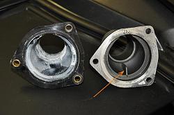 Water Pump or Thermostat?-housing-w-arrow.jpg