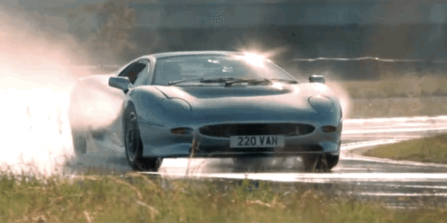 Rare Spares: The Jaguar XJ220 Owes A Favor To One Tire Company