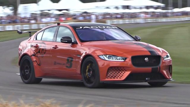 Jaguarforums.com Jaguar XE SV Project 8 Goodwood Hill Climb International Debut