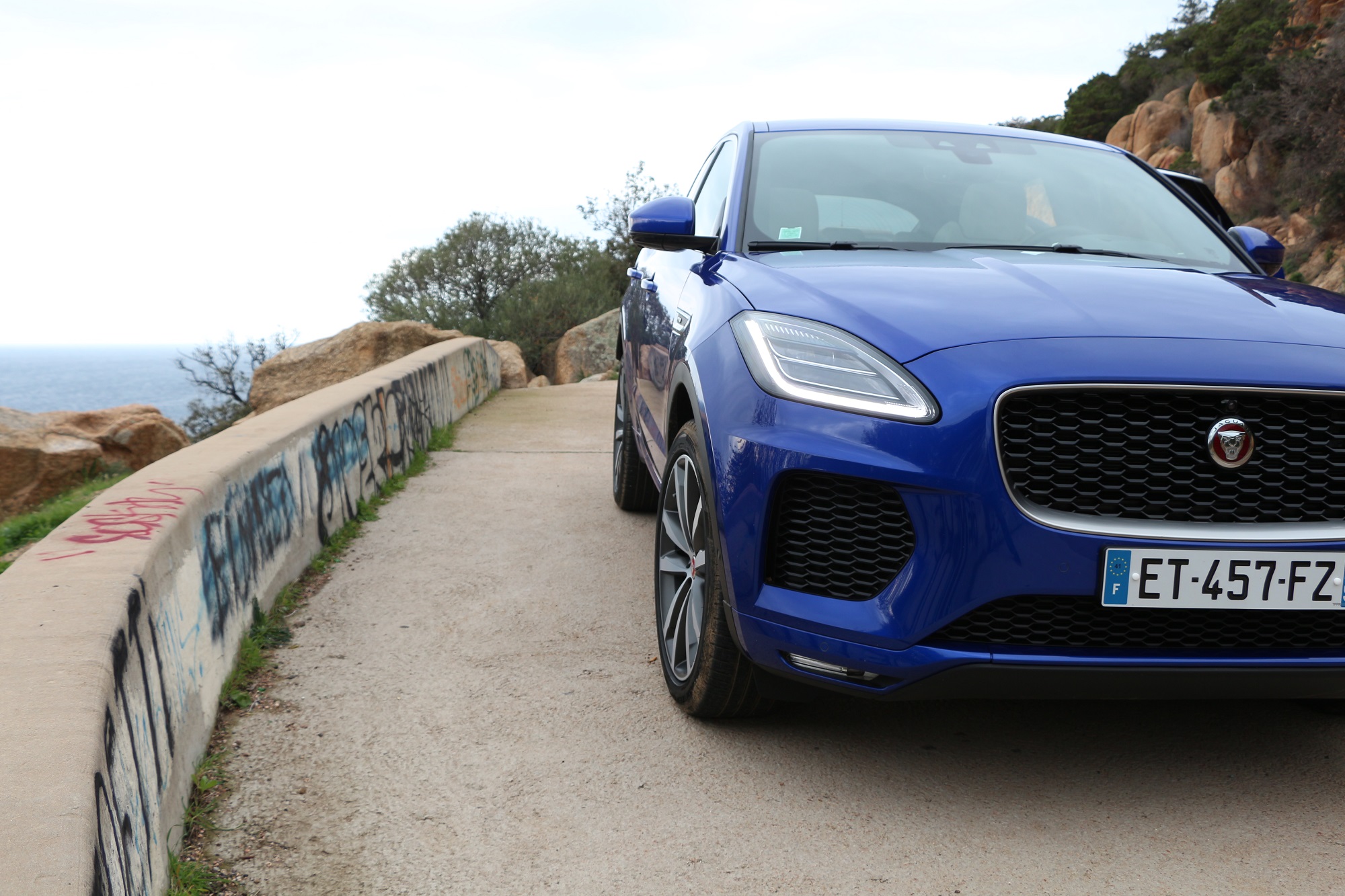 Jaguarforums.com 2018 2019 Jaguar E-PACE SUV First Drive Review Test Corsica France