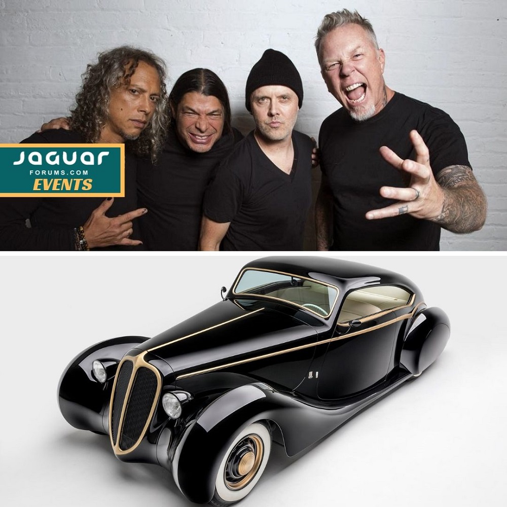 James Hetfield’s Custom Classic Jag Coming to Petersen Museum