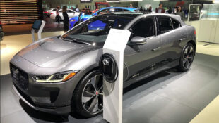 Jaguar iPace EV400 All Wheel Drive Electric Vehicle at L.A. Auto Show 2019