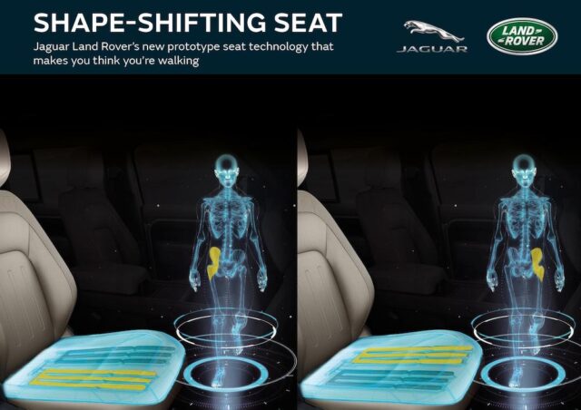 Jaguar Land Rover Morphable Seat
