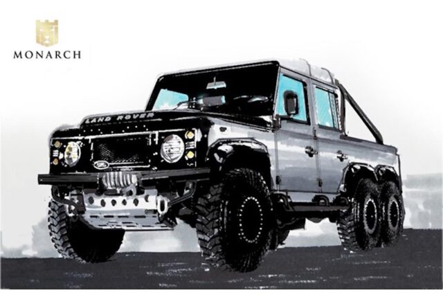 1988 Land Rover Defender 110 Crew Cab 6x6