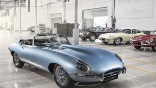 The Jaguar E-Type Zero is an electric classic