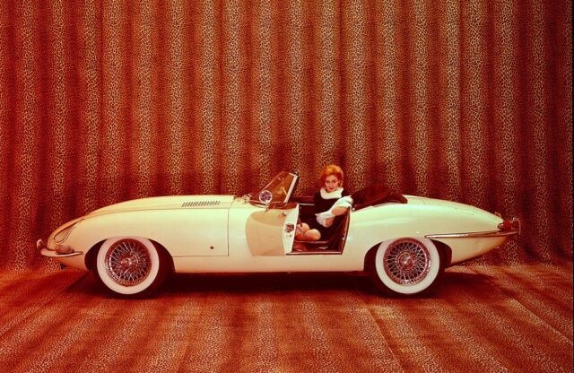 Vintage Jaguar E-Type Press Image